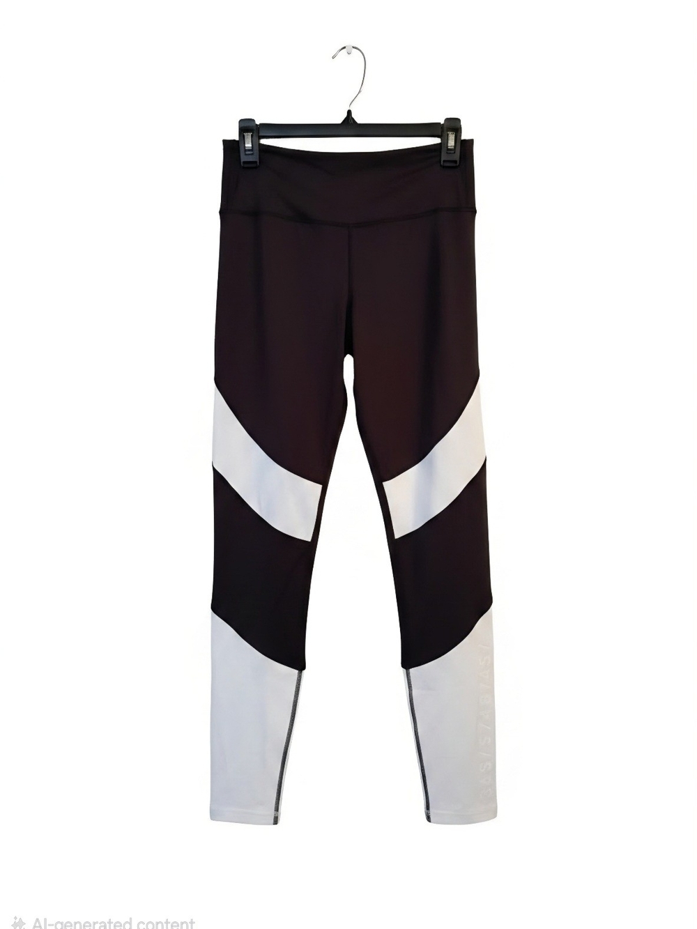 H&M Sport Black and White Active Leggings